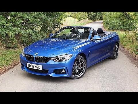 2016 F33 BMW 435D M Sport Xdrive Convertible - Review of condition & Spec - Estoril Blue