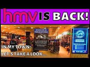 The HMV Shop has ARRIVED In My Town