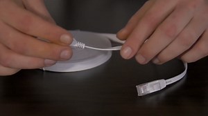 Jadaol Cat 6 Ethernet Cable 100ft, 10Gbps Support Cat8 Cat7 Network, Flat RJ45 LAN Patch Cable, High-Speed Wired Internet Cable for Router, Modem, Switch, Gaming Consoles, PC, Streaming Devices, White