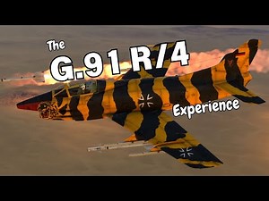 G.91 R/4-2 Gameplay in War Thunder