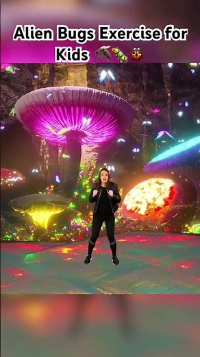 Check out the Alien Bugs Exercise for Kids! 🐞🐛🦟 #misslinky