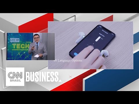 Fone de ouvido traduz até 40 idiomas em tempo real