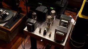 这才叫做享受,英国Audio Note Kit One单端300B胆机功放试听