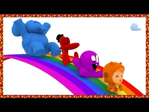 🌈 POCOYÓ en ESPAÑOL - El Arcoíris (Aprende los Colores) | CARICATURAS y DIBUJOS ANIMADOS para niños