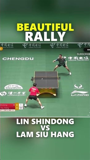 BEAUTIFUL RALLY! #tabletennis #pingpong #wtt #olympics