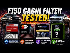 We Tested These F150 Cabin Air Filters So You Don't Have To! | Ford's Secret Filter?