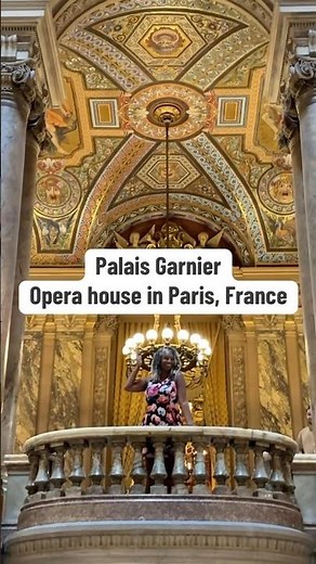 Palais Garnier in Paris France | The Most Beautiful Opera House!