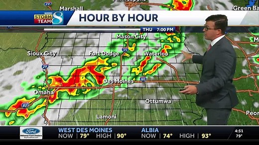 Iowa weather: The heat will finally be breaking with storm chances to follow