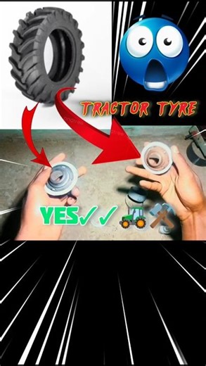"PVC🚜 Tractor Tire🔥 ⚒️Project: Innovation and Efficiency🚜#johndeere