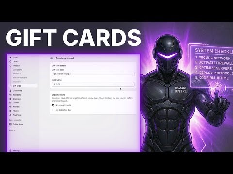Shopify gift card complete tutorial (2026) | Step-by-Step Setup
