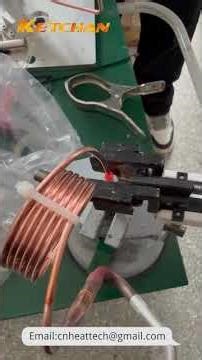 Induction Brazing of Capillary Tubes for Heat Pump Drying and Heating Assemblies