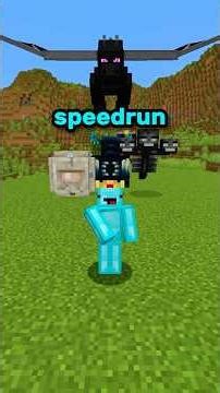Minecraft All Bosses Speedrun?! ⛏💎
