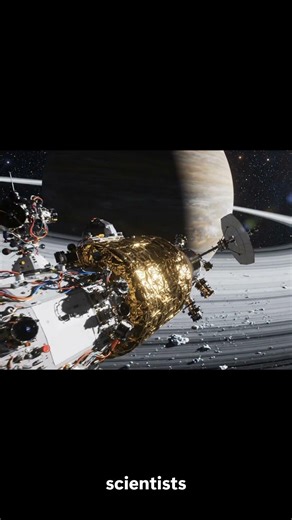 Saturn’s Impossible Shape & Cassini’s Heroic Death 🪐#Cassini #Astronomy #Shorts