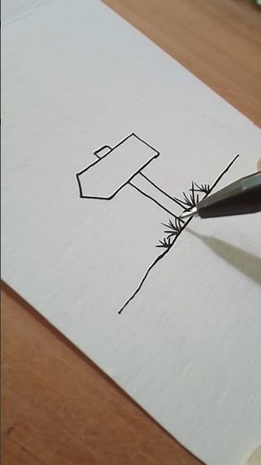 Simple Sign Board Doodle ✍️🪧#shorts