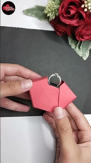 Origami Ring Box Tutorial | Paper Ring Box Step by Step Easy | Origami gift