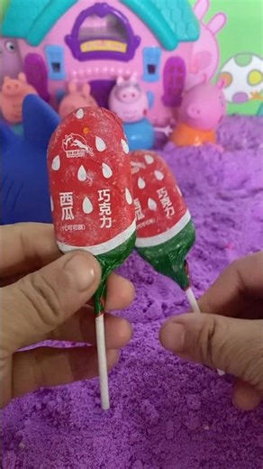 Super satisfying toy unboxing video on purple kinetic #toyreviews #chocolate #canddy #food #toyhouse