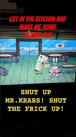 Spongebob finally snaps! #spongebob #mrkrabs #animation #spongebobsquarepants (11)