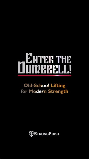 StrongFirst® The School of Strength on Instagram: "🟠 New Online Course: Enter the Dumbbell! Old-School Lifting for Modern Strength Heavy dumbbells. A few carefully selected lifts with the biggest bang for your buck. The greats—Saxon, Sandow, Cyr, Hackenschmidt, Inch, Klein, Grimek—didn’t “exercise” with dumbbells; they lifted them from the floor to overhead. This course revives the all-around dumbbell lifting tradition and channels it through StrongFirst principles and strength skills. Since Pa
