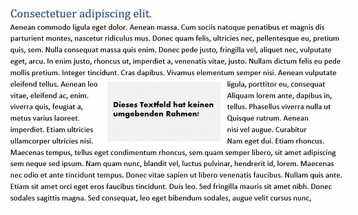 Word: Rahmen entfernen - so klappt es mit wenigen Klicks