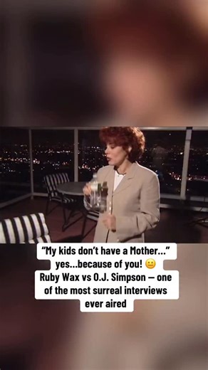 ClipToPicks | With Ruby Wax back on I’m a Celeb, people are remembering her bizarre 90s interview with O.J. Simpson. The awkward exchange, the sheer... | Instagram