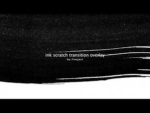 Free Download Ink Scratch Animation Transition Overlay (PREVIEW)