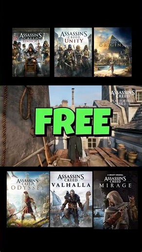 Play These Six Assassin’s Creed Games For Free Now! 😱🎮🚀