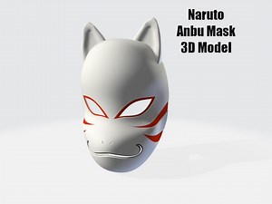 Kakashi Anbu Mask Anime Naruto 3D Print STL Model for Cosplay Costume - Etsy