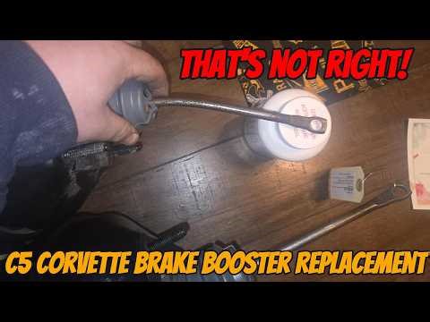 C5 Corvette Brake Booster Replacement