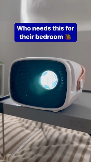 The best gift for your movie-lover pals 📽️ Try this Blaupunkt Mini Projector #MiniProjector #FriendsNightIn | Officeworks
