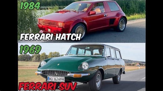 The unique V12 Ferrari SUV and V8 hatchback you've never heard of! Jerrari and Super 8