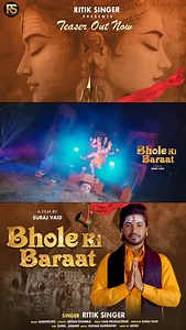 9K views · 431 reactions | BHOLE KI BARAAT  New Bhajan Coming Soon YouTube - RITIK SINGER #viral #bholenath #shiva #ritiksinger_07 #shivratri #shivratrispecial #shivratri #bhole #bholebaba #shankar #shivshankar #shivbhakt #bholekibaraat #reelitfeelit #viralvideo #reels | Ritik Singer | Facebook