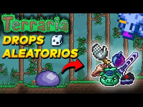 Can I beat Terraria but with random drops? | Maggieozs
