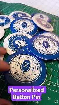 personalized button pin 58mm #personalized #buttonpin #personalizedbuttonpin #print #elrocheandco