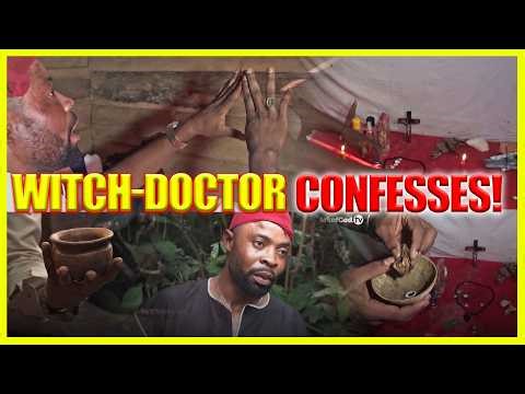 WITCH DOCTOR for SCAMMERS ARRESTED LIVE in Church