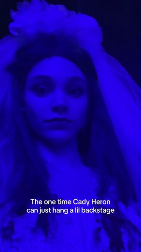 I finally remembered to bring my phone backstage… also @Maya sounds so flippin good #meangirlstour #meangirls #meangirlsbway #meangirlsmusical #cadyheron