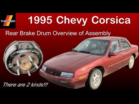 1995 Chevy Corsica Tour - Rear Drum Brake Overview