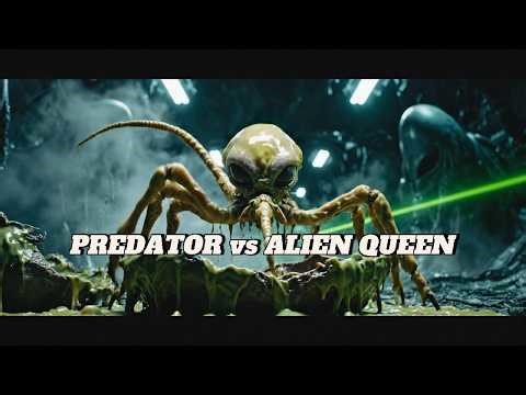PREDATOR vs ALIEN QUEEN – Full Sci-Fi Action Movie (2026) | Cinematic Short Film 4K #Predator