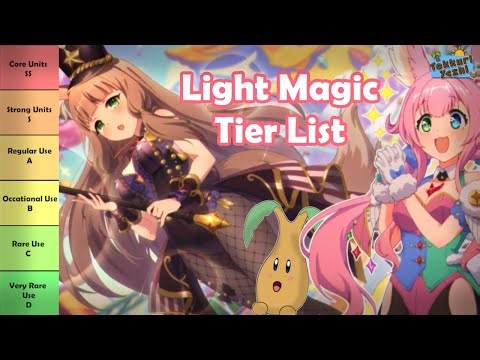[Princess Connect Re:Dive] Ranking the Light Magic Units! Elemental Tier List Guide