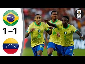 Brazil vs Venezuela | Last Match Highlights | Stunning Football Moments!