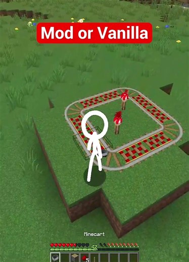 Minecraft Stickman Mod 😍 (MONTAGEM HIKARI) #minecraft #shorts