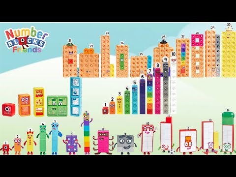 04:18 Minutes Compilation Unboxing Mathlink Cubes Numberblocks 1 100 Activity Set! Satisfying ASMR