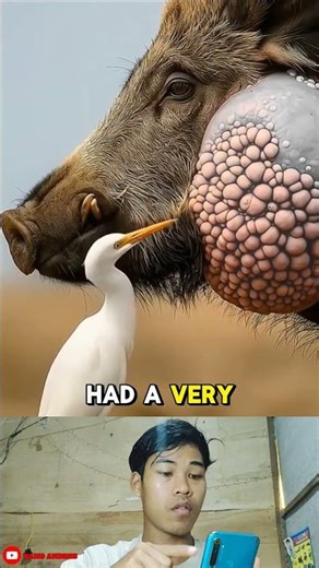 very large wild boar