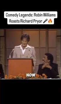 Young Robin Williams CRACKS UP Richard Pryor At Hilarious ROAST!