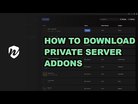 Easiest way to download and install WoW Private Server Addons | 2025