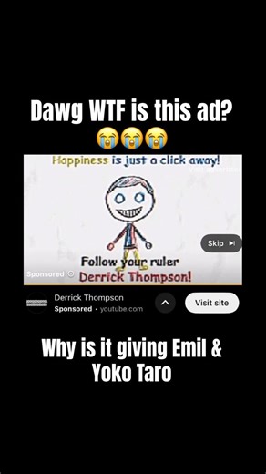 What is this ad? #creepy #spooky #nier #emil #cult #scary #weird #ad #advertising #weirdcore