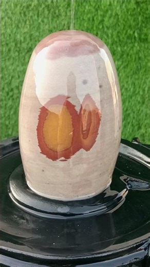 6 inch original narmade Ishwar Shivling for home 97547-88641 #narmadeshwar #mahadev #shortvideo