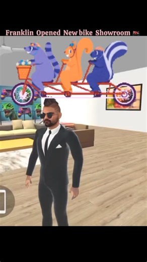 Franklin Opened New Bike Showroom In The City🌆| Indian Theft Auto....#trending #viral #ytshorts