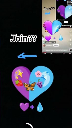 join tutorial 👇💜+💧