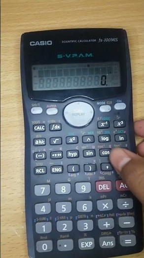 scientific calculator fx-100ms 2 easy tricks