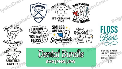 Funny Dental Shirt SVG, Superhero Teeth Bundle – Cute Tooth PNG, Future Dental Hygienist & Dental Squad Designs, Flying Teeth Svgs - Etsy